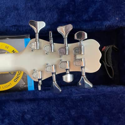 Alembic Style Bruce Bekvar Triple Omega 8 String Bass 1978 - White image 7