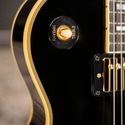 Gibson Custom Shop 1968 Les Paul Custom Reissue Electric Guitar - Ebony with Hardshell Case image 11