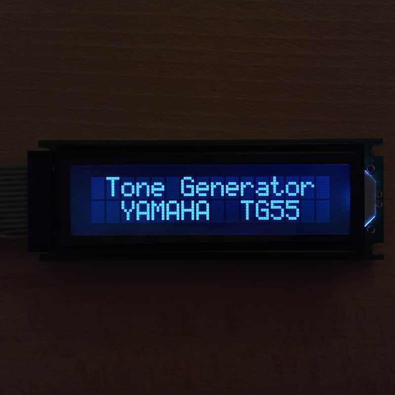 Yamaha TG55 - New black_white display image 1