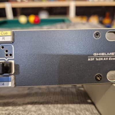 2x Ghielmetti ASF 1x24 AV Econom Patchbays – Excellent Condition image 5