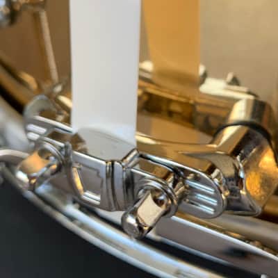 Ludwig LB552T-B Polished Bronze-Phonic 6.5x14 Snare Drum w/ Tube Lugs image 8