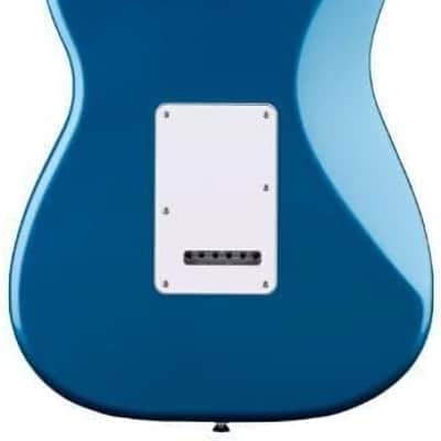 Fender Standard Strat - HSS, Maple Fingerboard - Aqua Marine Metallic image 3