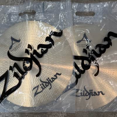 Zildjian 14" A Series New Beat Hi-Hat Cymbals (Pair) 2013 - Present - Traditional image 3