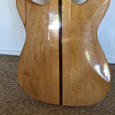 1970 Epiphone ET-288N Neck-thru MIJ Bass with Hardshell Case EXC+ Condition image 8
