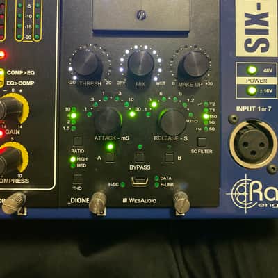 WesAudio DIONE ng500 500 Series Stereo Bus Compressor 2010s - White image 2