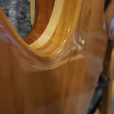 Ramsay: RMI RAMSAY: Vincent Bertolani Sonata VI signature model. 6 String bass guitar 2023 - ATLANTIC blue, Refinished in US 2024 image 16