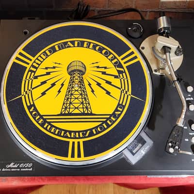 Marantz 6150 Servo Control Direct Drive Turntable w/ Third Man Records Platter Cover image 1