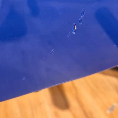 Jackson JS Series JS32Q DKA Dinky Archtop Amaranth Fretboard Transparent Blue image 20