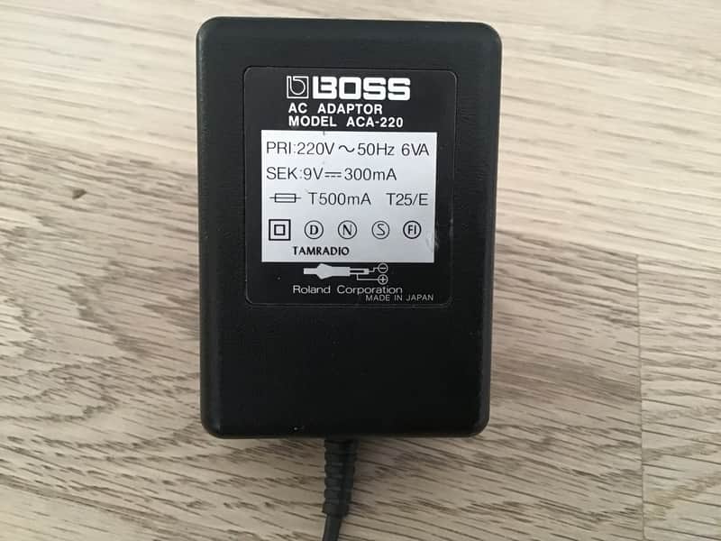 Boss ACA-220 Adaptor 80's made in Japan, European Version. image 1