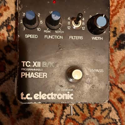 TC Electronic TC XII B K Vintage Bass Guitar Phaser Effect Pedal 90er Bild 1