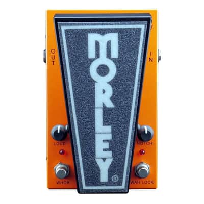 Morley 20/20 Wah Lock Guitar Effects Pedal - Orange image 4