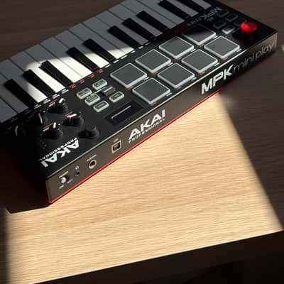Akai MPK Mini Play Portable 25-Key MIDI Controller 2018 - Present - Black image 4