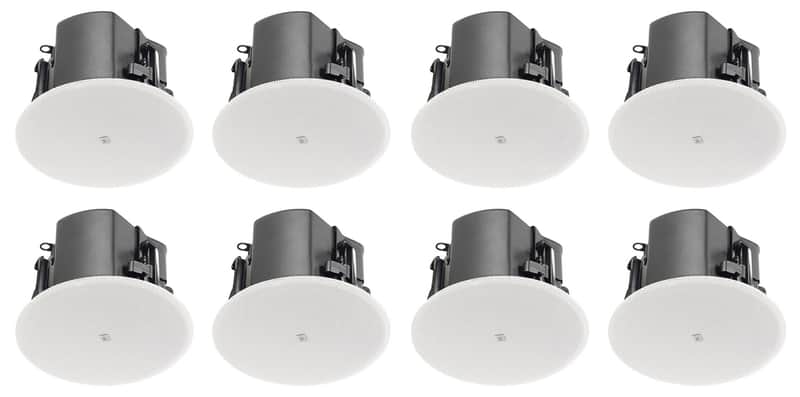 8 JBL Control 412C/T 3" Commercial 70v/8-ohm Ceiling Speakers For Restaurant/Bar image 1