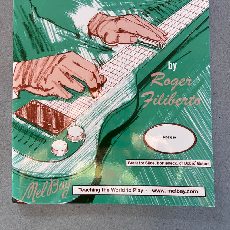 2016 Mel Bay Steel Guitar Method Tutor Book Green