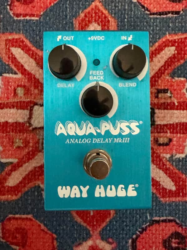 Way Huge WM71 Smalls Aqua-Puss Analog Delay MkIII 2018 - Present - Blue