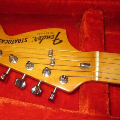 1979 Fender Stratocaster Natural w/ Original hardshell case image 9