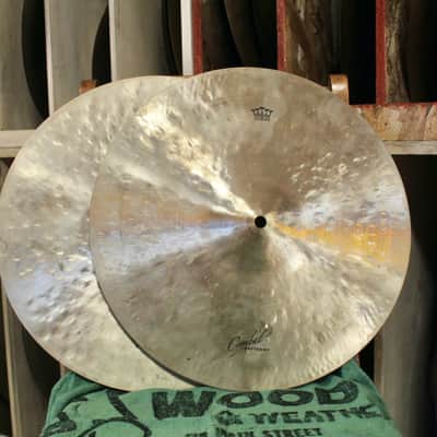Cymbal Craftsman 15" EAK Style Flange Hi-Hats 977/1295g - Used image 2