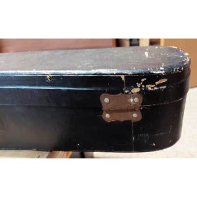 Pirles 4-String Tenor Banjo Rare Vintage w/ Original Hard Case Ready to Restore image 24