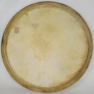 Leedy Hardwhite 14"Calfskin Snare Drum/Floor Tom Head Vintage Batter/Resonant US image 4