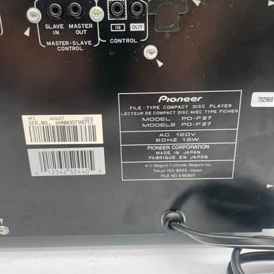 Pioneer Elite PD-F27 301 Disc CD Changer Jukebox VTG Japan *SERVICED READ image 5