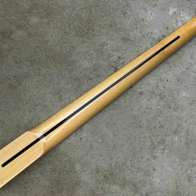 Fretless Maple Wood Jazz Bass Style Neck, 20 Frets image 4