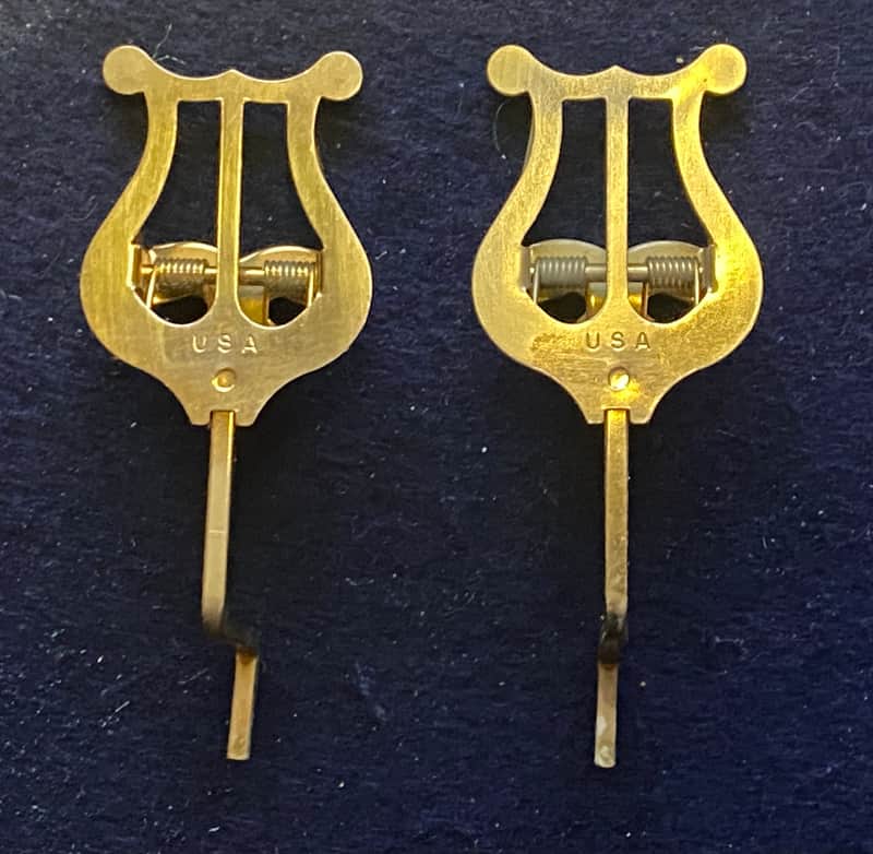 Weiskopf K.G. Saxophone Music Clip - 1Gold 1Chrome image 1