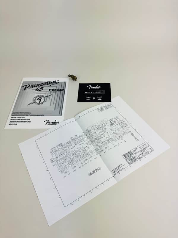 Fender Princeton 65 DSP Owner’s Manual Package 2002 image 1
