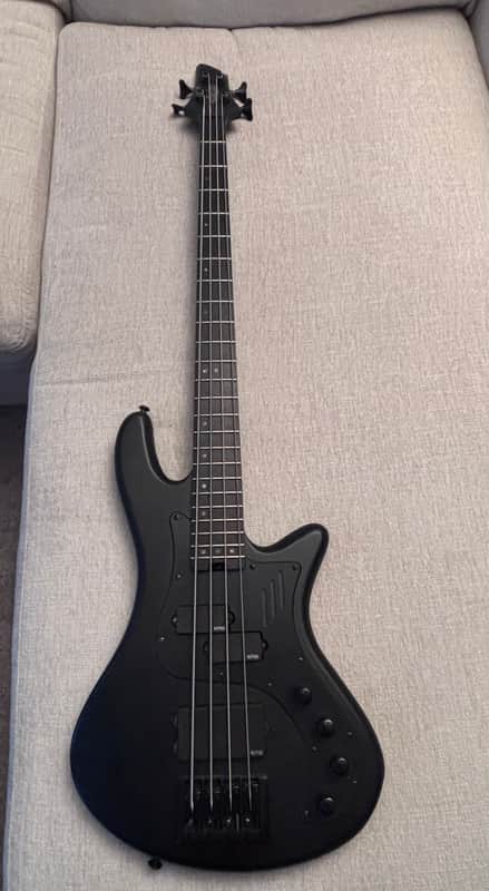 Schecter Stiletto-4 Stealth Pro EX 2023 - Present Satin Black image 1