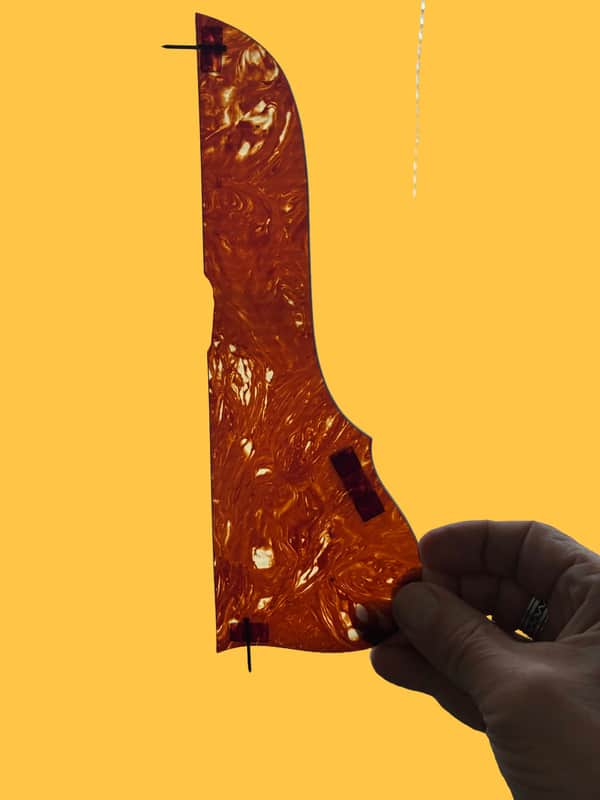 Hofner original Tortoise Shell Archtop Pickgaurd image 1