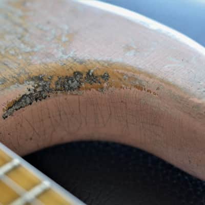 Fender American Stratocaster Heavy Relic Shell Pink Eric Johnson Pups Maple Neck image 12