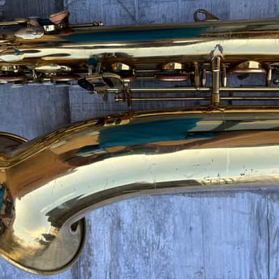 Couf Superba 1 low A bari sax w/ new case image 15