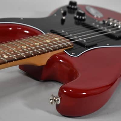 2021 Fender Noventa Stratocaster Crimson Red w/Bag image 4