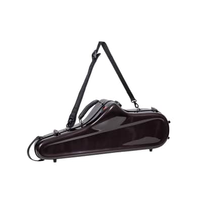 Crossrock  Tenor Saxophone Case- Fiberglass with Backpack Strap, Leightweight Flight Case image 3