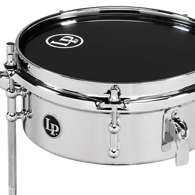 Latin Percussion LP 8 Micro Snare Mountable Steel Chrome (LP848-SN) image 2
