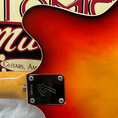 Fender Coronado I 1 Semi-Hollowbody Guitar with Case - Sunburst image 11
