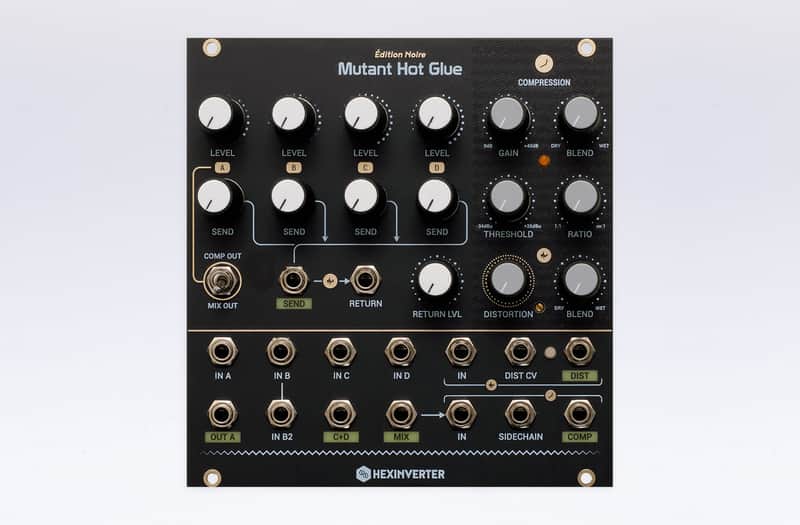 HEXINVERTER MUTANT HOT GLUE-BLACK : BRAND NEW :  [DETROIT MODULAR] image 1