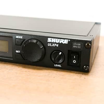 Shure ULXP4 Wireless Receiver - G3 Band: 470-506 MHz (NO POWER SUPPLY) CG013F3 image 2