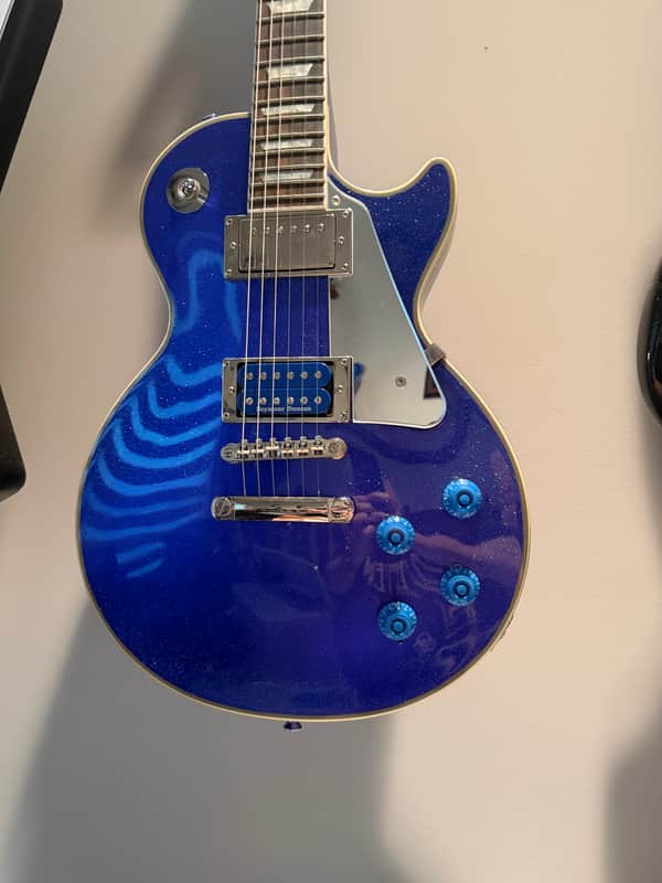 Epiphone Tommy Thayer Signature "Electric Blue" Les Paul Standard