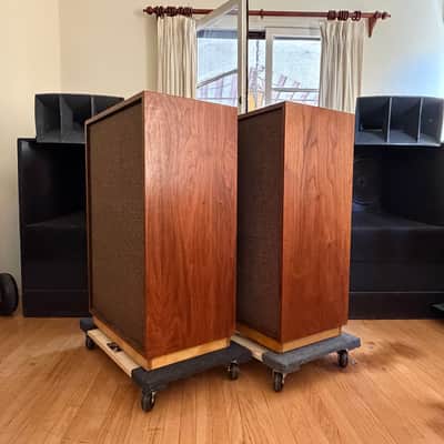 RARE EARLY-1960s KLIPSCH CORNWALLS — JENSEN WOOFERS/ALNICO EV TWEETERS image 3