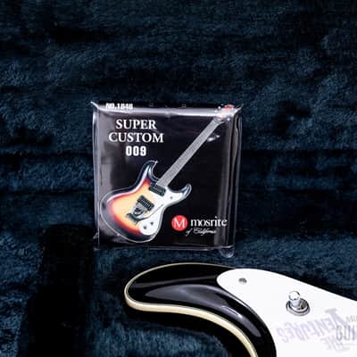 1990s Mosrite Ventures Model '63 Vintage Reissue Sidejack Sunburst w/ Vibramute & Case image 22