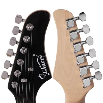 Glarry GST-E Electric Guitar HH Pick-up w/ 20w Amp image 6