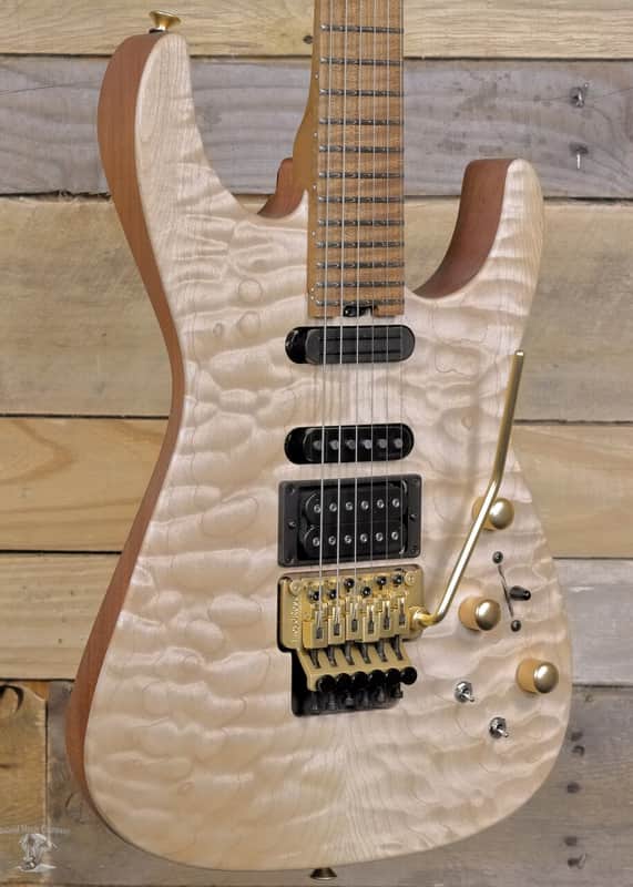 Jackson USA Signature Phil Collen PC1 Electric Guitar  Satin Au Natural w/ Case image 1