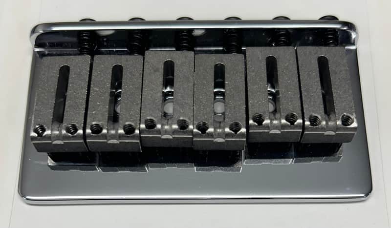 Fender American Series Chrome Hardtail Guitar Bridge 0032909049 image 1