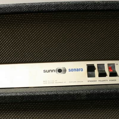 60's Sunn Sonaro Bass Guitar Amp image 4