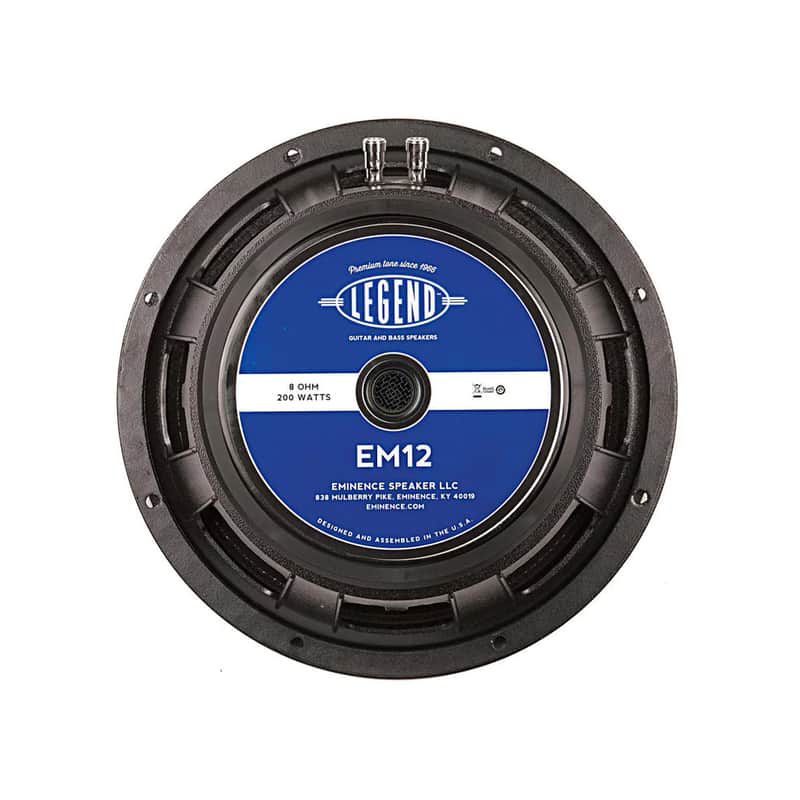 Eminence Legend EM12 12-inch 200-watt Replacement Guitar Amp Speaker - 8 ohm image 1