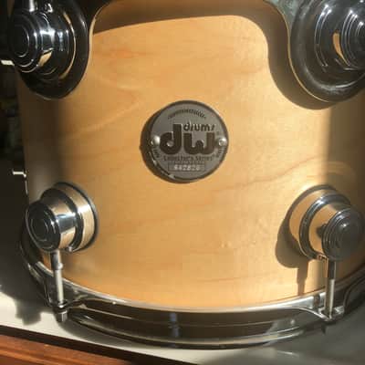 DW Collector's Series 5pc Natural Satin Drum Set 8/10/12/16/22 image 5