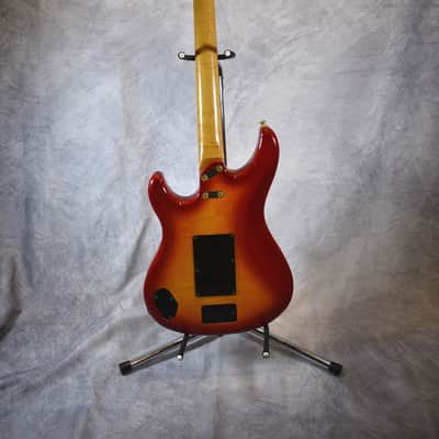 1987 Yamaha Session II SE903P MIJ - Cherry Sunburst, Active SSS, Mid Boost, Roller Nut image 2