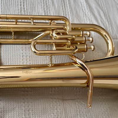 Yamaha YEP-201 Standard Euphonium 2010s - Lacquered Brass image 3