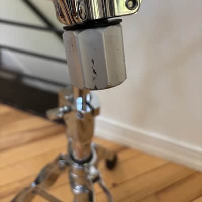 DW DWCP9300 9000 Series Heavy Duty Double-Braced Snare Drum Stand 2010s - Chrome image 3