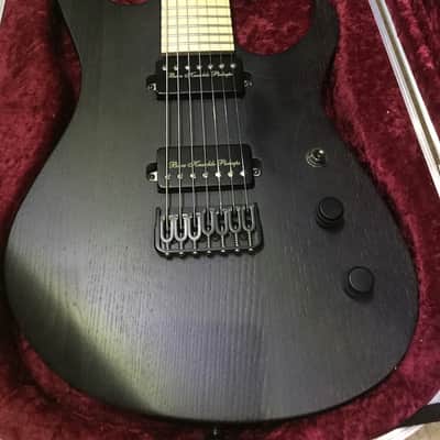 Blackat Feral 7 string Black Satin image 1